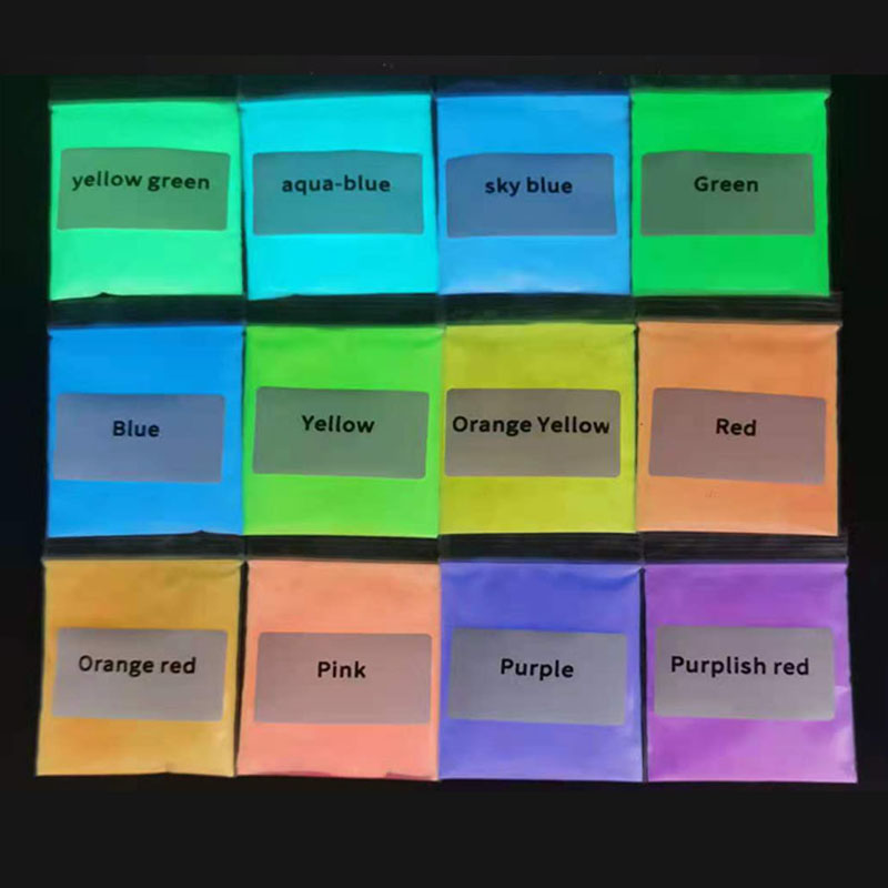 Mica Powder Colorant - 10กรัม/ถุง Aqua-Style Glow ใน Dark Glitter