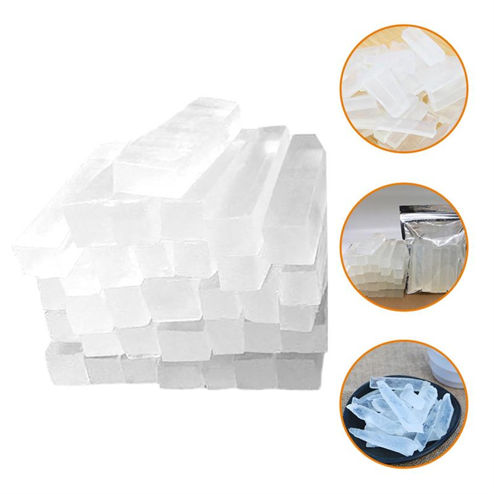 Soap Making Vendors - สบู่กลีเซอรีนใส 250 กรัม สำหรับทำสบู่ออร์แกนิค ทำสบู่ DIY