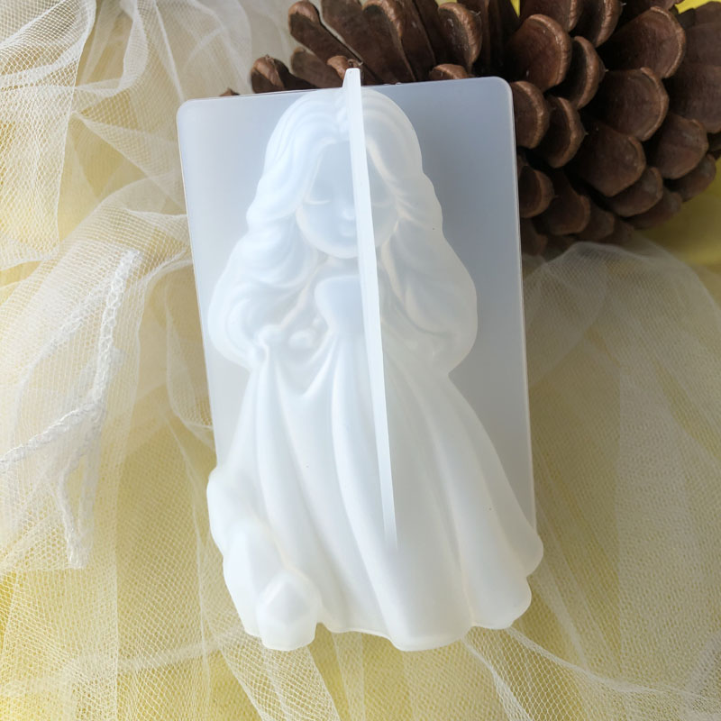 3D น่ารักเจ้าหญิงซิลิโคนเทียนแ - Soap Making Workshop บทวิจารณ์และราคา