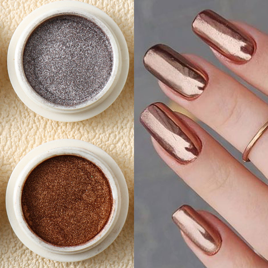 6 PC GOLD METALLIC Mirror Glit - Mica Powder Colorant บทวิจารณ์และราคา