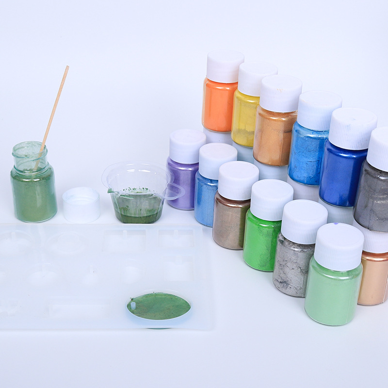 ผงเล็บมุกแบบบาง20ml-54colors ผ - Mica Powder Colorant บทวิจารณ์และราคา
