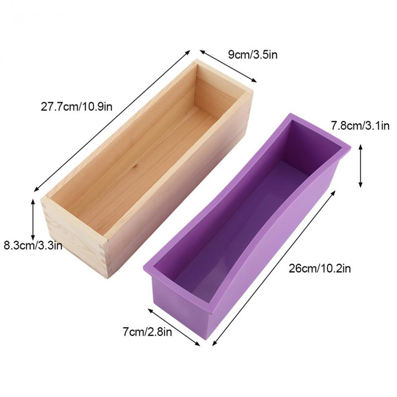 1.2L ซิลิโคนสบู่แม่พิมพ์ยืดหยุ - Soap Making Book บทวิจารณ์และราคา