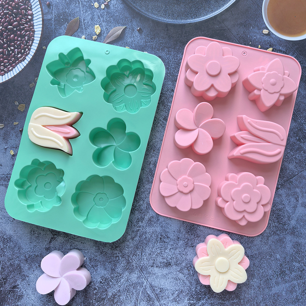 แม่พิมพ์ซิลิโคนรูปดอกไม้ แม่พิ - Soap Making Instructions บทวิจารณ์และราคา