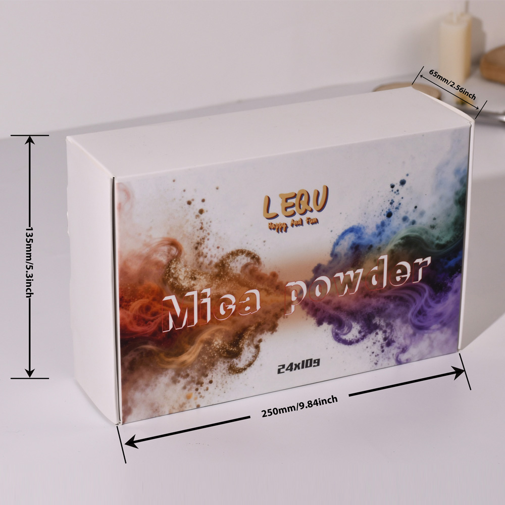 ผงไมก้าเปลี่ยนสี 24 สี: ผงเปลี - Mica Powder Colorant บทวิจารณ์และราคา